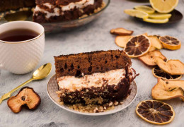 Receta de tarta de chocolate y patatas