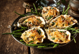 Canadian Oysters Gratinated Recipe