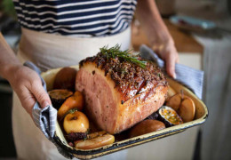 Receta de jamón de arce