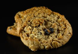Receta de galletas de avena y pasas