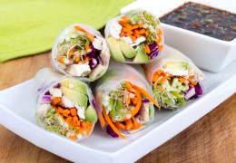 Snow Crab Spring Rolls Recipe