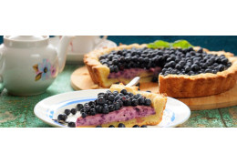 Pastel de arándanos
