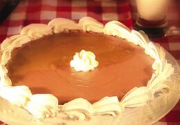 Tarta aterciopelada de sirope de arce