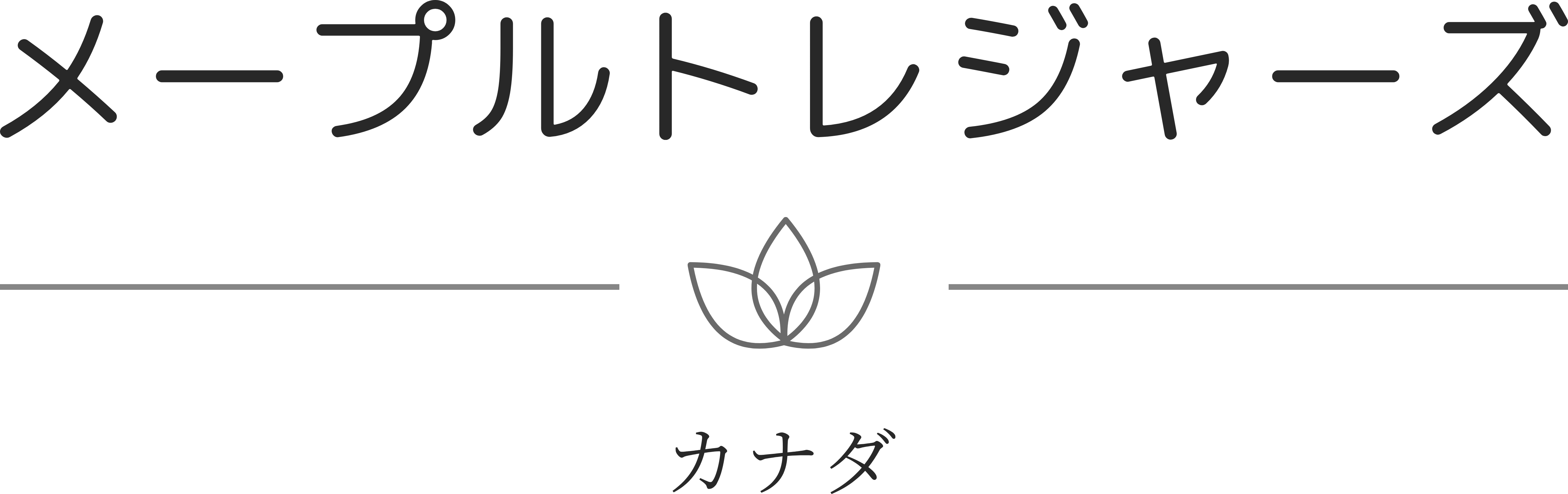 メイプル・トレジャーズ、カナダの食料品店